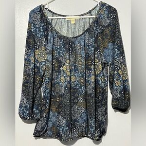 Micheal Kors wide neck top sz L -stitchfix-